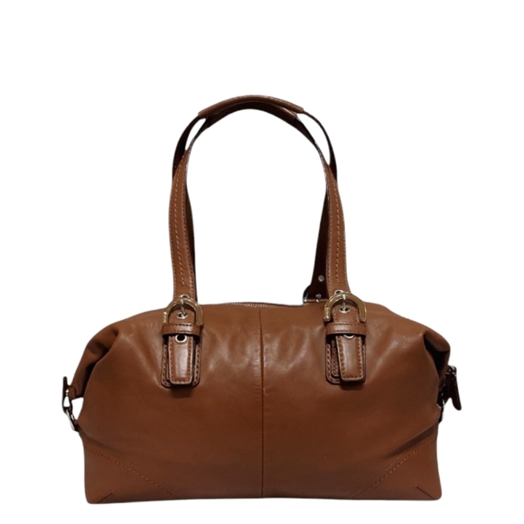 Coach Soho Supple Leather Shoulder Bag Gently Loved - Picture 4 of 11